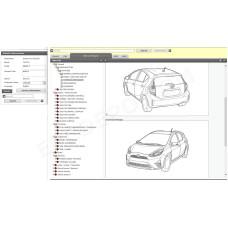 TOYOTA PRIUS C HYBRID 2011 - 2020 SERVICE & REPAIR MANUAL