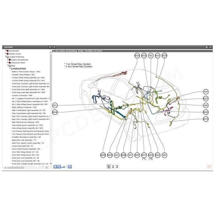 TOYOTA PRIUS C HYBRID 2011 - 2017 SERVICE & REPAIR MANUAL