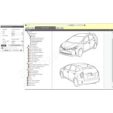 TOYOTA PRIUS V / PRIUS α / PRIUS + 2012 - 2021 SERVICE MANUAL
