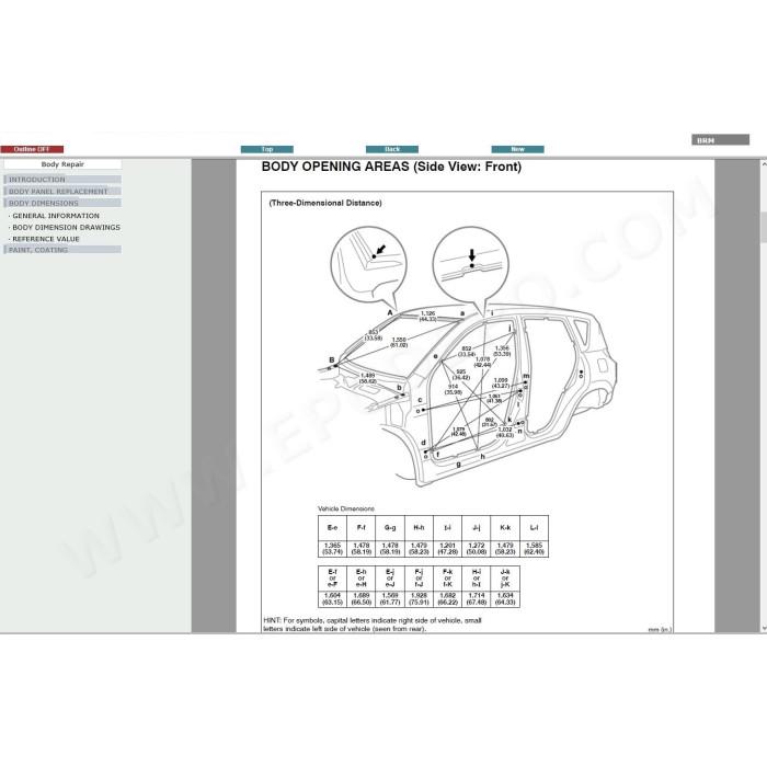 TOYOTA RAV4 2005 - 2012 SERVICE & REPAIR MANUAL