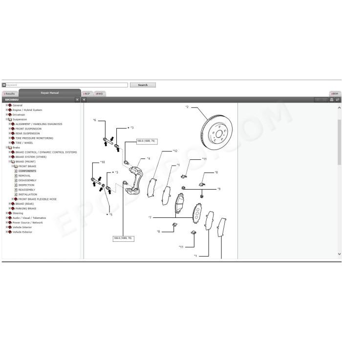 TOYOTA RAV4 2012 - 2015 SERVICE & REPAIR MANUAL
