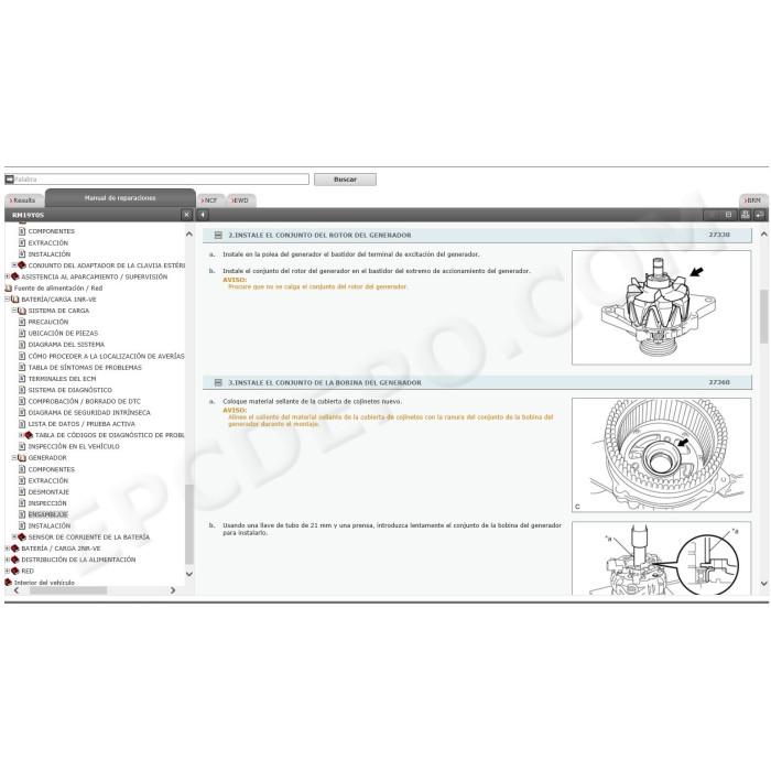 TOYOTA AVANZA 2011 - 2019 MANUAL DE SERVICIO (Spanish)