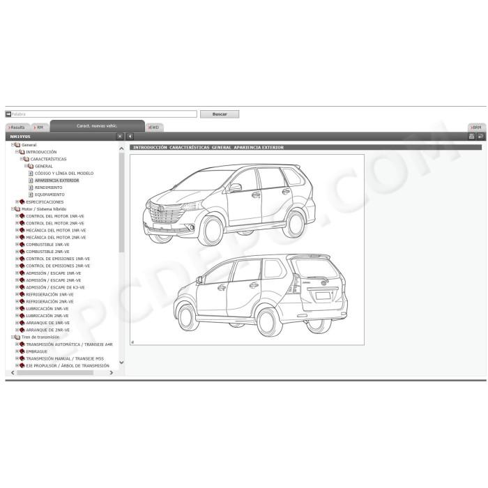 TOYOTA AVANZA 2011 - 2019 MANUAL DE SERVICIO (Spanish)