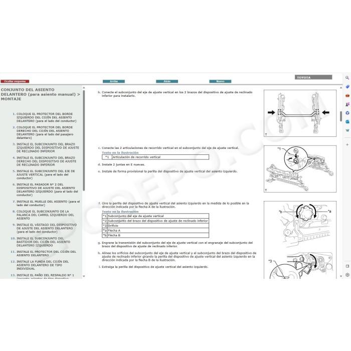 TOYOTA FORTUNER / HILUX SW4 2012 - 2015 MANUAL DE SERVICIO (Spanish)