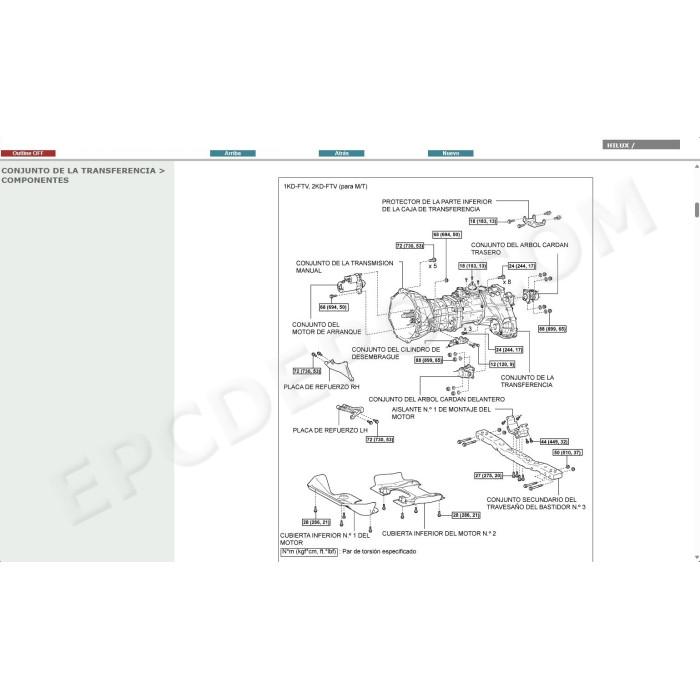 TOYOTA HILUX 2011 - 2015 MANUAL DE SERVICIO (Spanish)