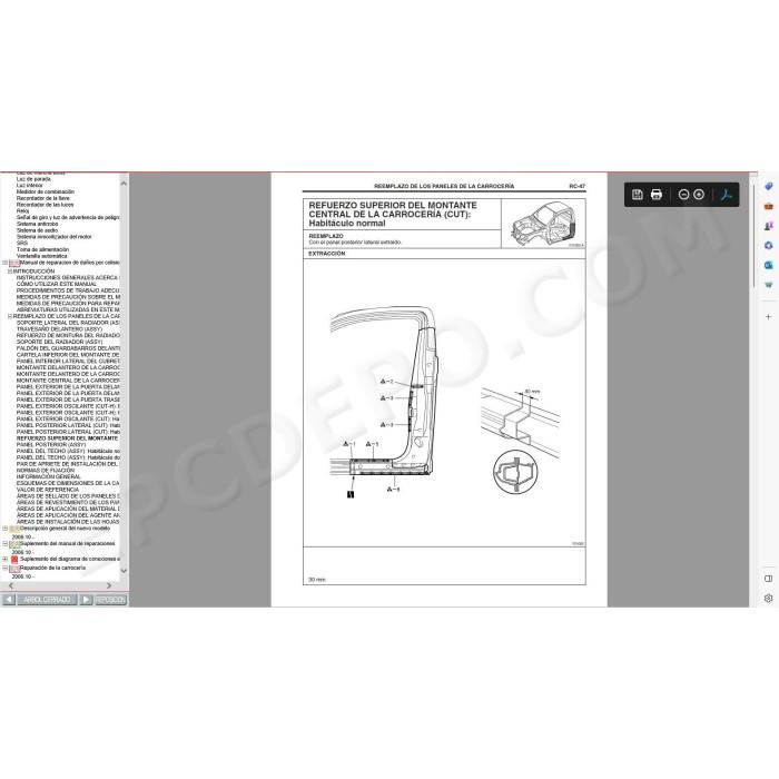 TOYOTA HILUX 2005 - 2011 MANUAL DE SERVICIO (Spanish)