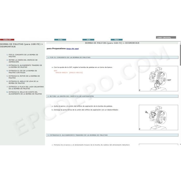 TOYOTA LAND CRUISER 150 / PRADO 2009 - 2015 MANUAL DE SERVICIO (Spanish)