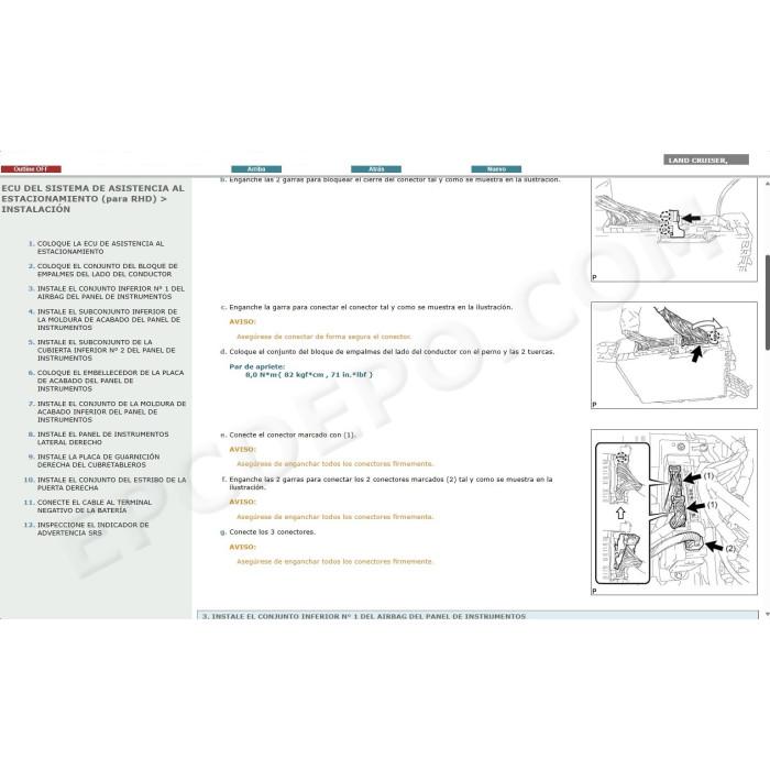 TOYOTA LAND CRUISER 150 / PRADO 2009 - 2015 MANUAL DE SERVICIO (Spanish)