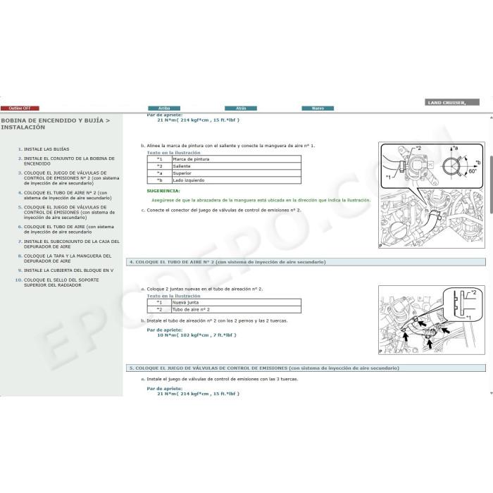 TOYOTA LAND CRUISER 150 / PRADO 2009 - 2015 MANUAL DE SERVICIO (Spanish)