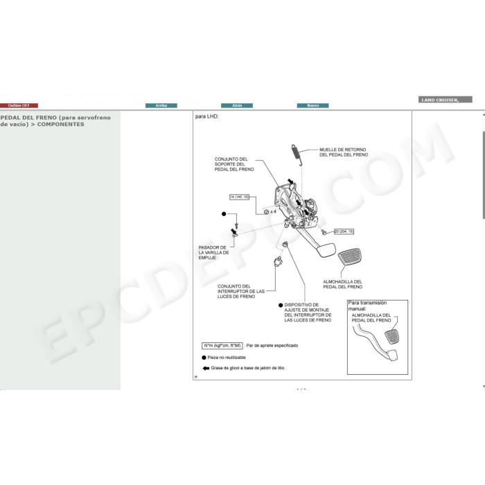 TOYOTA LAND CRUISER 150 / PRADO 2009 - 2015 MANUAL DE SERVICIO (Spanish)