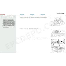 TOYOTA PRIUS HYBRID 2009 - 2015 MANUAL DE SERVICIO (Spanish)