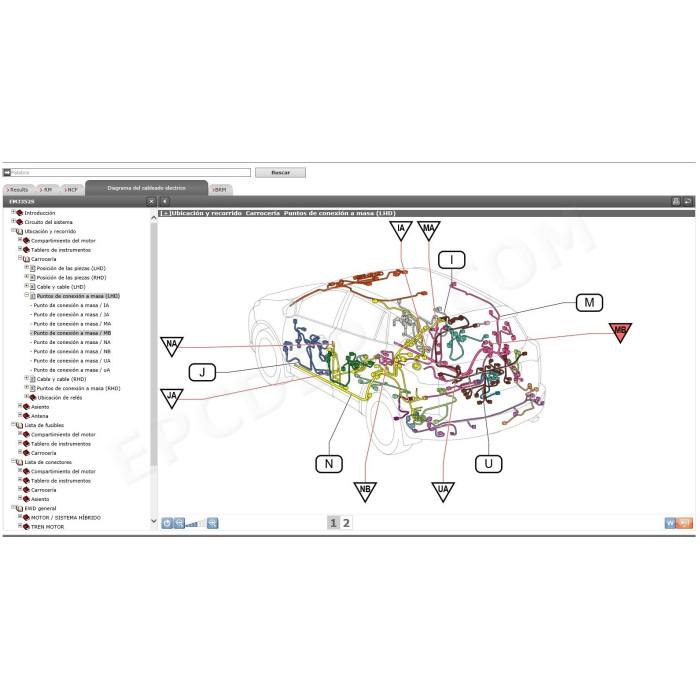 TOYOTA RAV4 HYBRID 2015 - 2018 MANUAL DE SERVICIO (Spanish)