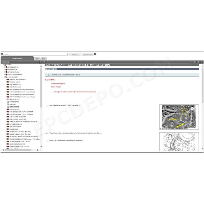 TOYOTA SUPRA 2019 - 2026 SERVICE & REPAIR MANUAL