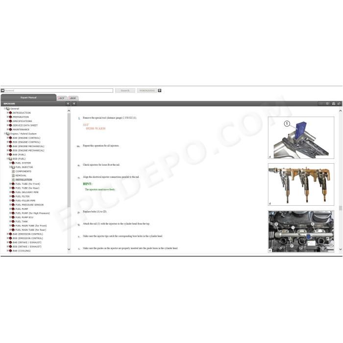 TOYOTA SUPRA 2019 - 2026 SERVICE & REPAIR MANUAL