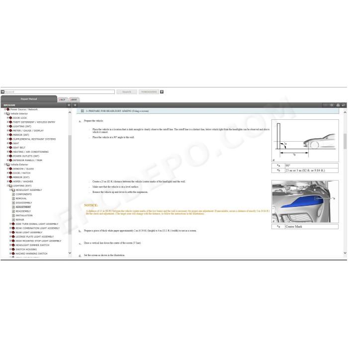 TOYOTA SUPRA 2019 - 2026 SERVICE & REPAIR MANUAL