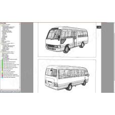toyota coaster bus 1997 - 2018 service repair manual