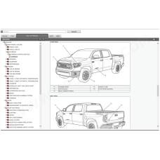 TOYOTA TUNDRA 2015 - 2021 SERVICE & REPAIR MANUAL