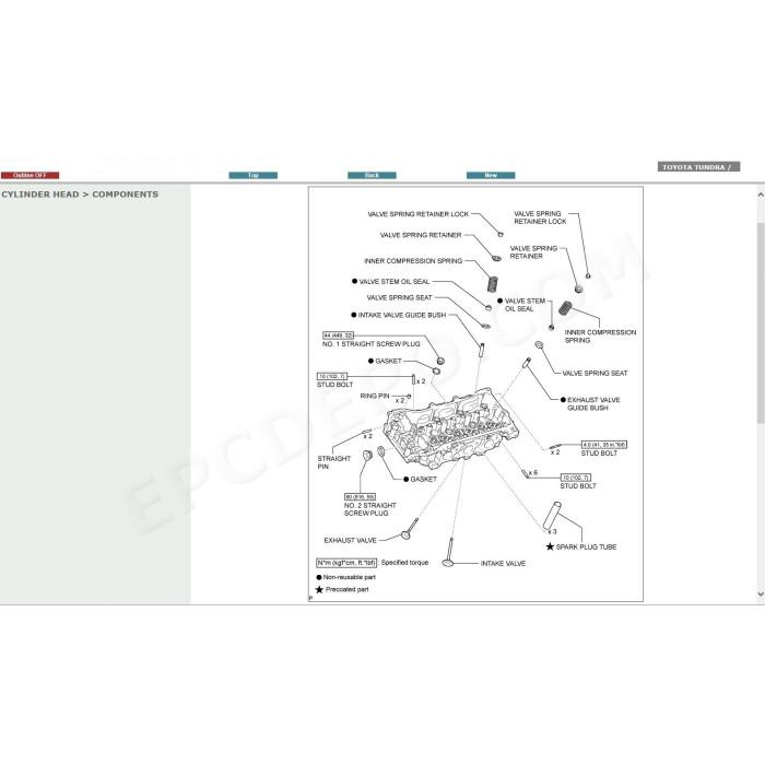 TOYOTA TUNDRA 2006 - 2015 SERVICE & REPAIR MANUAL