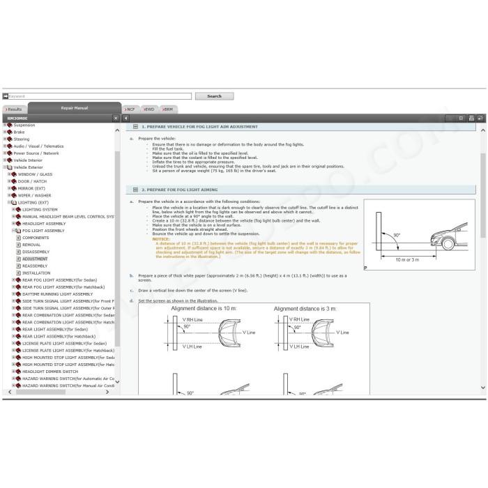 TOYOTA YARIS 2013 - 2022 SERVICE & REPAIR MANUAL