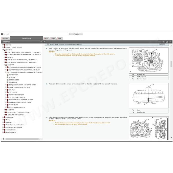TOYOTA YARIS 2013 - 2022 SERVICE & REPAIR MANUAL