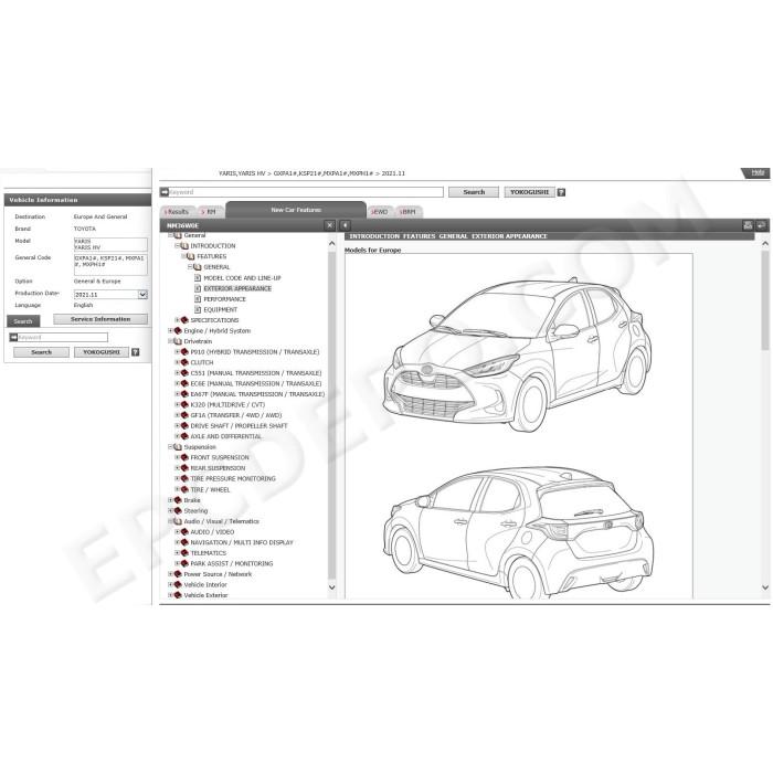toyota yaris gr hybrid ksp211 mxpa10 mxpa11 mxph10 mxph11 gxpa16 service manual