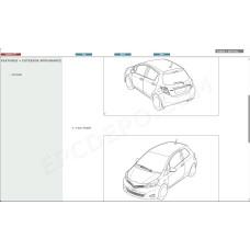 TOYOTA YARIS 2011 - 2014 SERVICE & REPAIR MANUAL