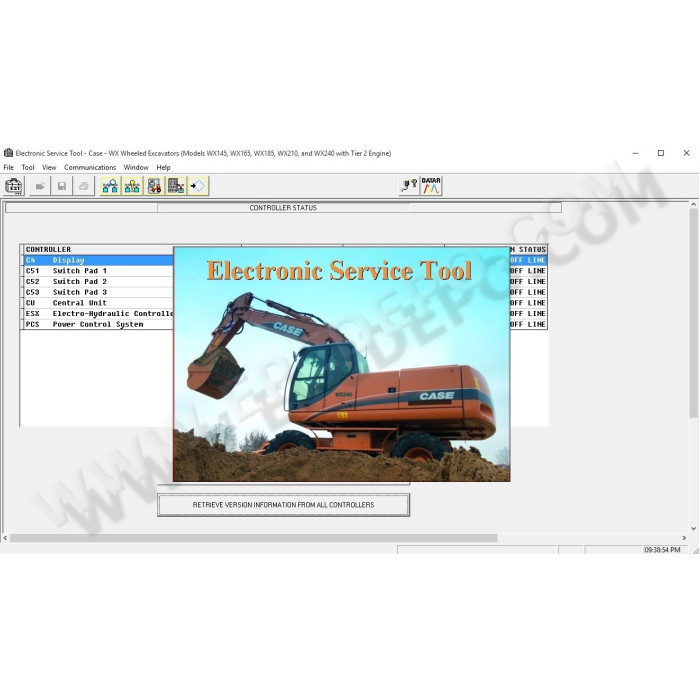 CNH EST 9.12 ELECTRONIC SERVICE TOOL 03.2025