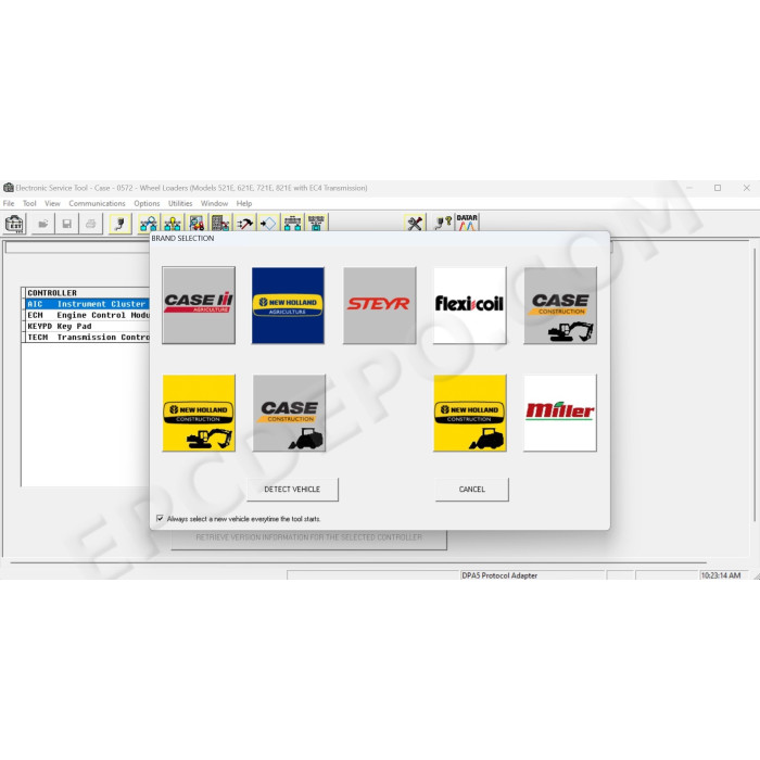 CNH EST 9.12 ELECTRONIC SERVICE TOOL 03.2025