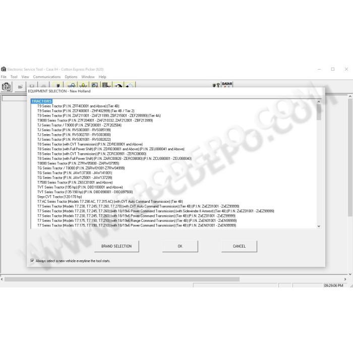 CNH EST 9.15 ELECTRONIC SERVICE TOOL 09.2026
