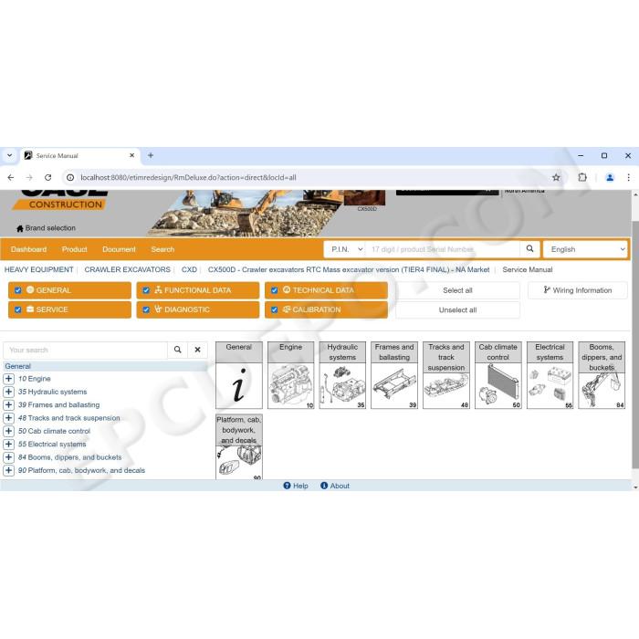 eTimGo offline AG CE + CNH EST 9.15 Electronic Service Tool 2026