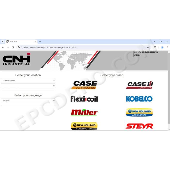 eTimGo offline CNH Agriculture & Construction service tool 09.2026