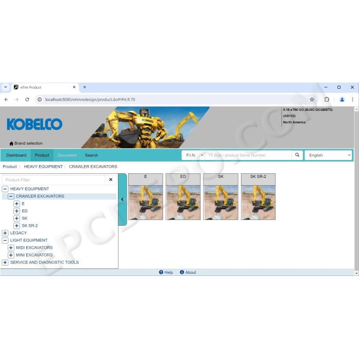 eTimGo offline CNH Agriculture & Construction service tool 09.2026