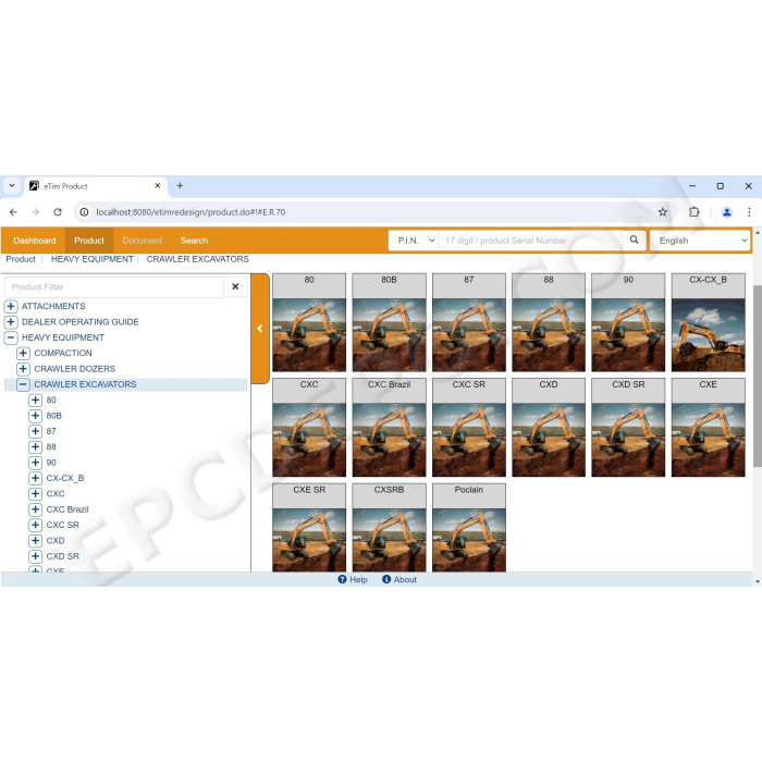 eTimGo offline CNH Agriculture & Construction service tool 01.2024