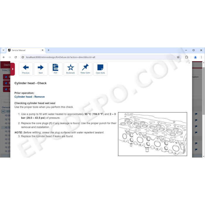 eTimGo offline CNH Agriculture & Construction service tool 01.2024