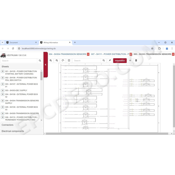 eTimGo offline CNH Agriculture & Construction service tool 04.2025