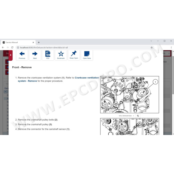 eTimGo offline CNH Agriculture & Construction service tool 04.2025