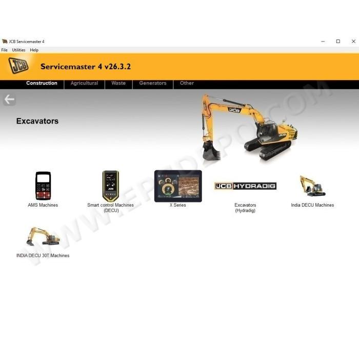 JCB SERVICEMASTER 4 26.3.2 2026 DIAGNOSTIC TOOL