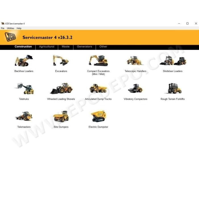 JCB SERVICEMASTER 4 26.3.2 2026 DIAGNOSTIC TOOL