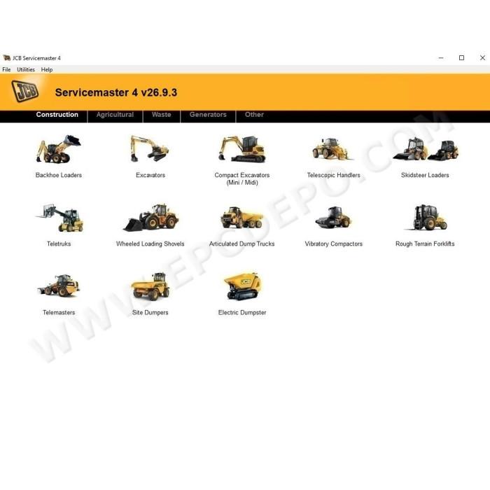 JCB SERVICEMASTER 4 26.9.3 2026 DIAGNOSTIC TOOL