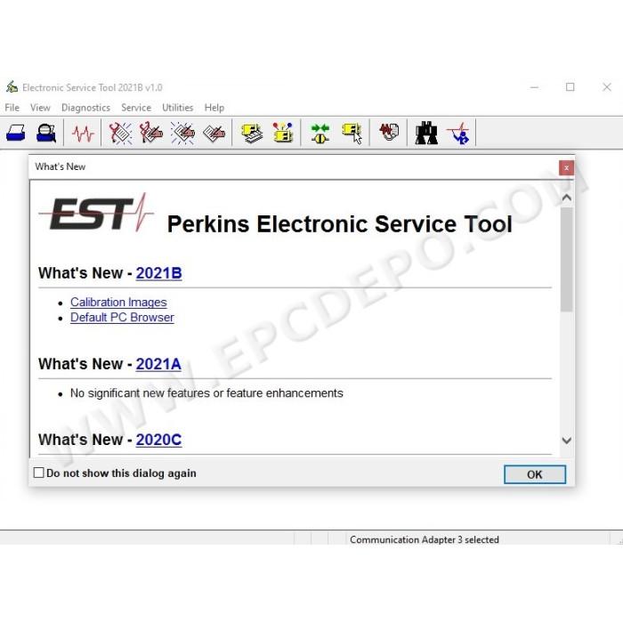 PERKINS SPI 2018A EPC PARTS CATALOG + EST2021B