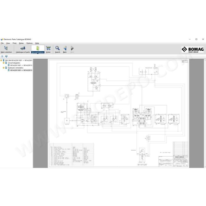 Bomag CE Construction EPC spare parts catalog 2021