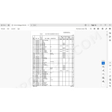 Hidromek Motor Grader MG330 spare parts manual