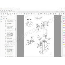 Hitachi Excavator Zaxis ZX135US ZX135US-E ZX135USK spare parts manual
