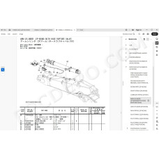 Hitachi Excavator Zaxis ZX160LC-7 spare parts manual