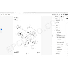 Hitachi Excavator Zaxis ZX160LC-7 spare parts manual
