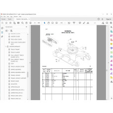 Hitachi Excavator Zaxis ZX270-3 ZX270LC-3 ZX280LC-3 ZX280LCN-3 ZX280LCH-3 parts manual