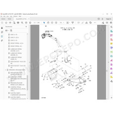 Hitachi Excavator Zaxis ZX400R-3 ZX400LCH-3 spare parts manual