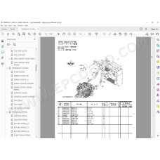 Hitachi Excavator Zaxis ZX490LCH-7 ZX530LCH-7 spare parts manual