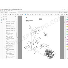 Hitachi Excavator Zaxis ZX50U-2 spare parts manual