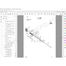 Hitachi Excavator Zaxis ZX50U-2 spare parts manual